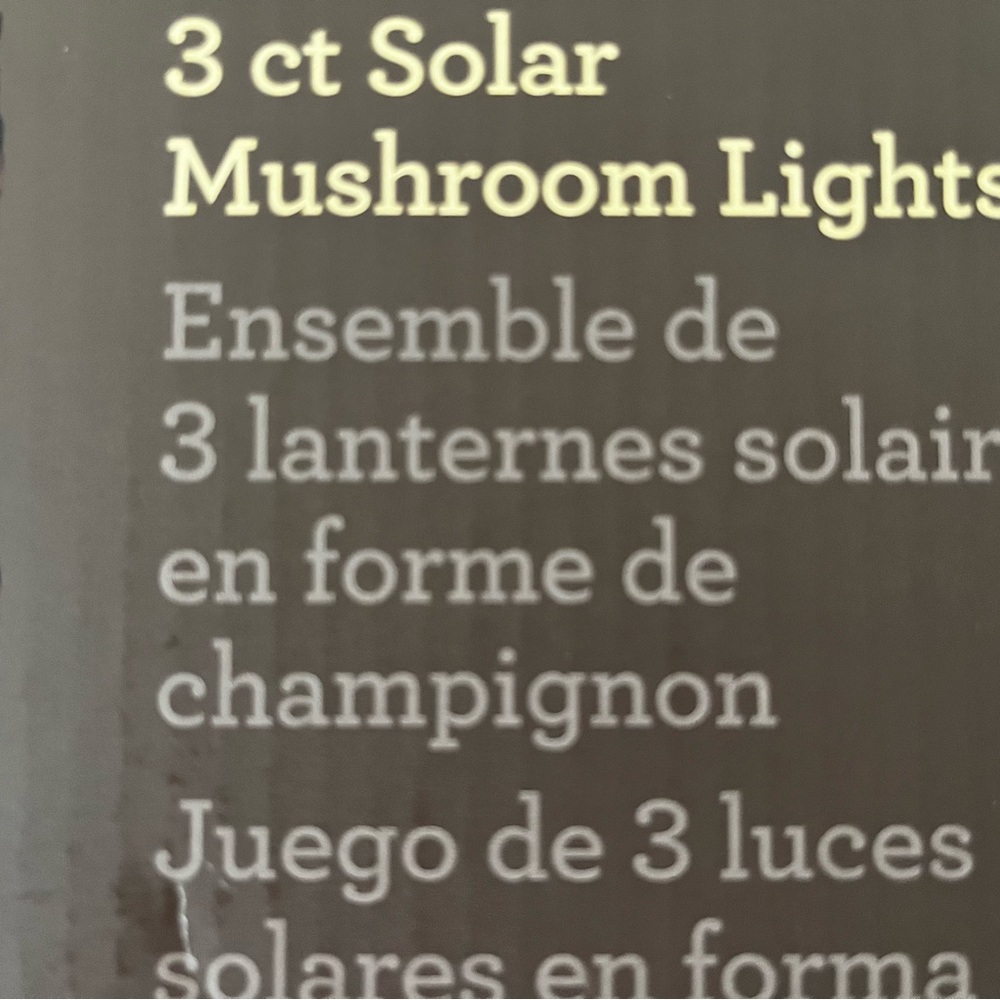 Mushroom led garden nite lights